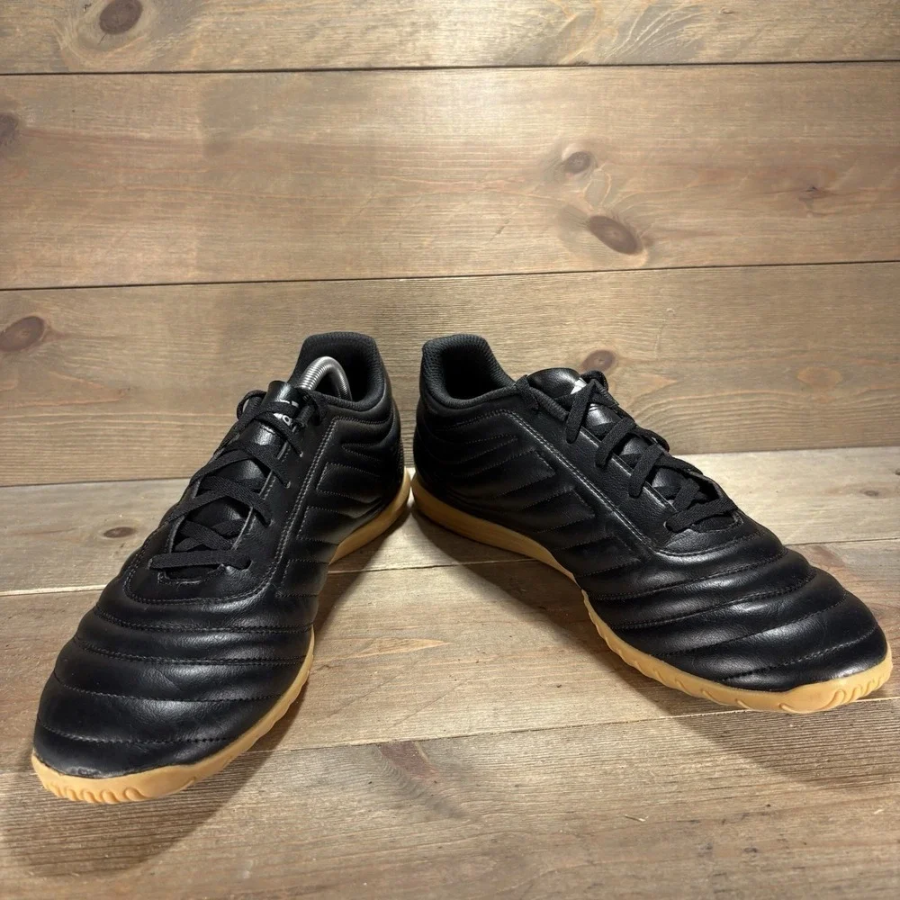 adidas copa 19.4 mens size 12 indoor soccer shoes black athletic sneakers